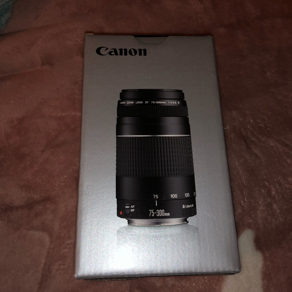 Canon EF 75-300mm camera lens